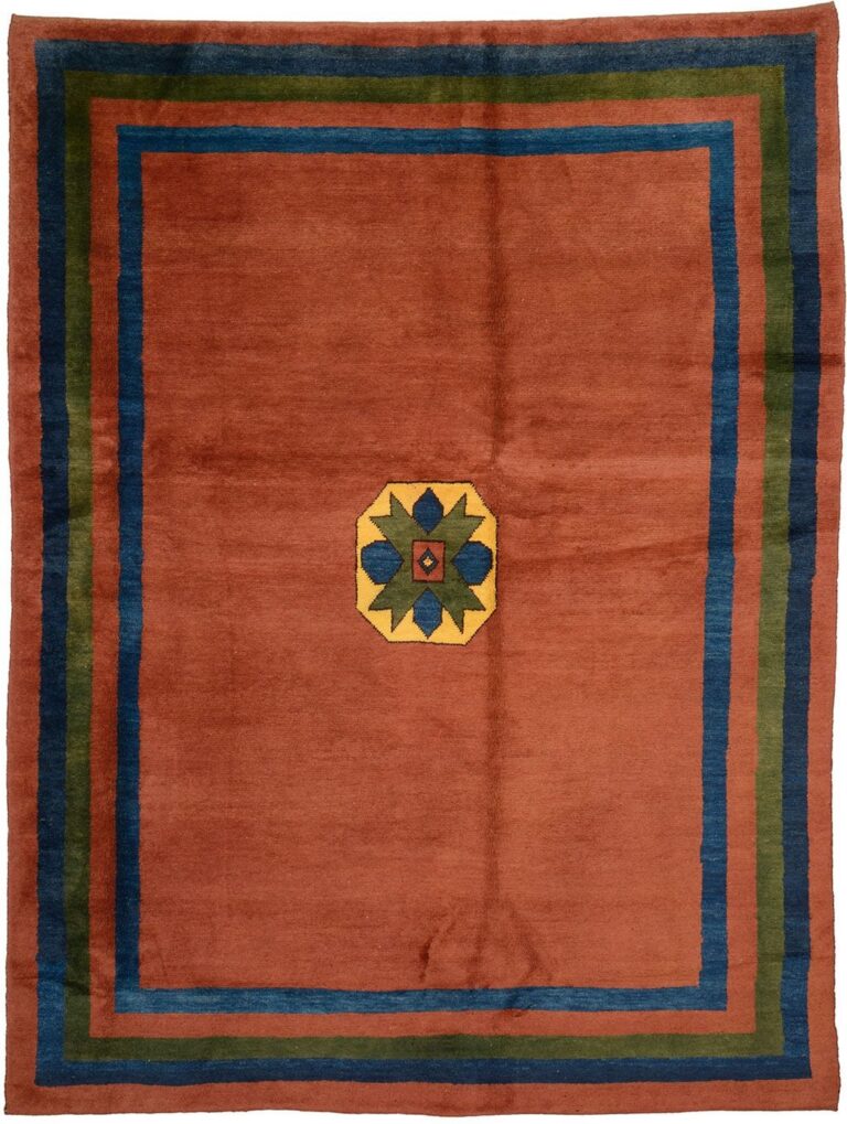 Gabbeh Oriental Rug 186 × 249 cm, Wool, hand-knotted