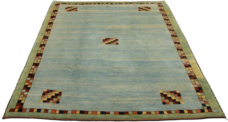 Gabbeh Oriental Rug 200 × 280 cm, Wool, hand-knotted — view 2