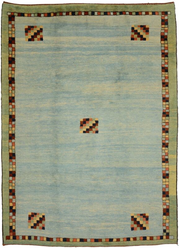 Gabbeh Oriental Rug 200 × 280 cm, Wool, hand-knotted