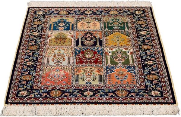 Hereke Oriental Rug 64 × 94 cm, Silk, hand-knotted — view 2