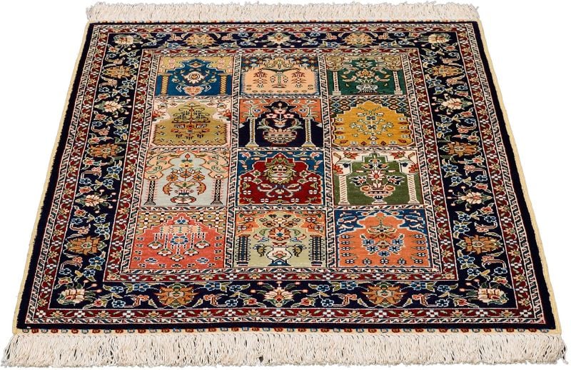 Hereke Oriental Rug 64 × 94 cm, Silk, hand-knotted — view 2