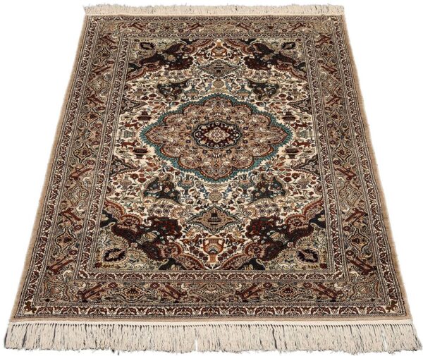 Hereke Oriental Rug 91 × 151 cm, Silk, hand-knotted — view 2