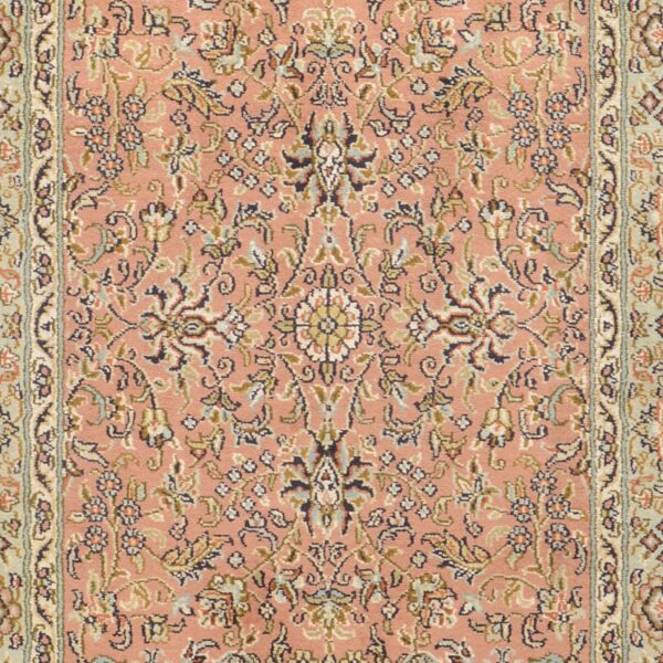 Indian Oriental Rug 62 × 135 cm, Silk, hand-knotted — view 4
