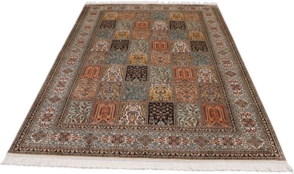 Kashmir Oriental Rug 165 × 248 cm, Silk, hand-knotted — view 7