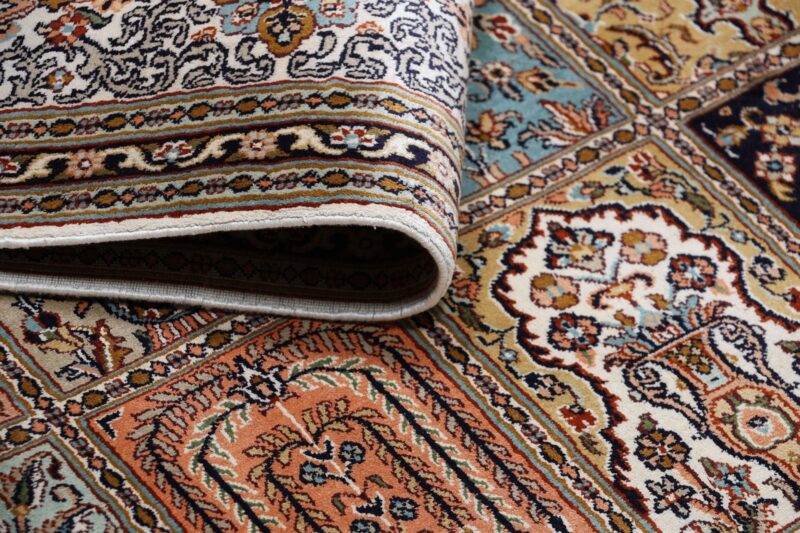 Kashmir Oriental Rug 165 × 248 cm, Silk, hand-knotted — view 10