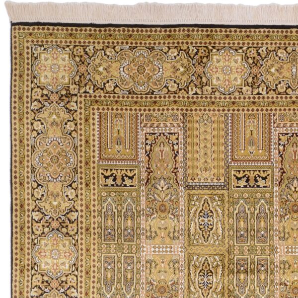 Kashmir Oriental Rug 189 × 274 cm, Silk, hand-knotted — view 6