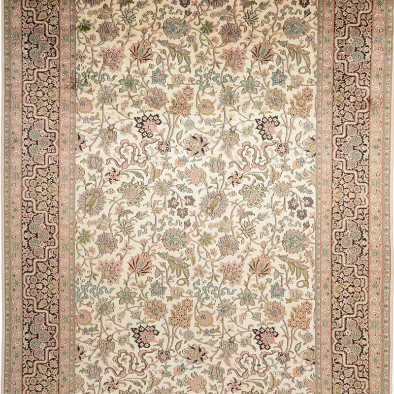 Kashmir Oriental Rug 228 × 330 cm, Silk, hand-knotted — view 5