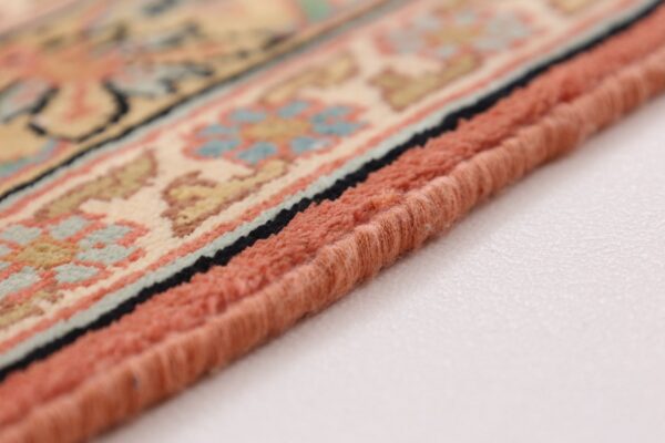 Kashmir Oriental Rug 85 × 308 cm, Silk, hand-knotted — view 6