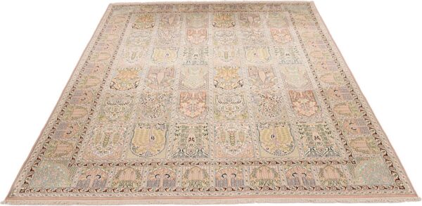 Kashmir Oriental Rug 243 × 340 cm, Silk, hand-knotted — view 3