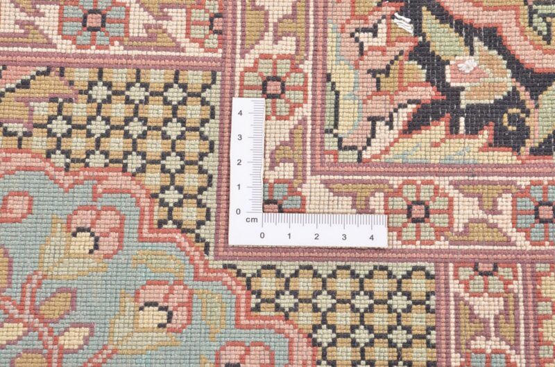 Kashmir Oriental Rug 173 × 246 cm, Silk, hand-knotted — view 4