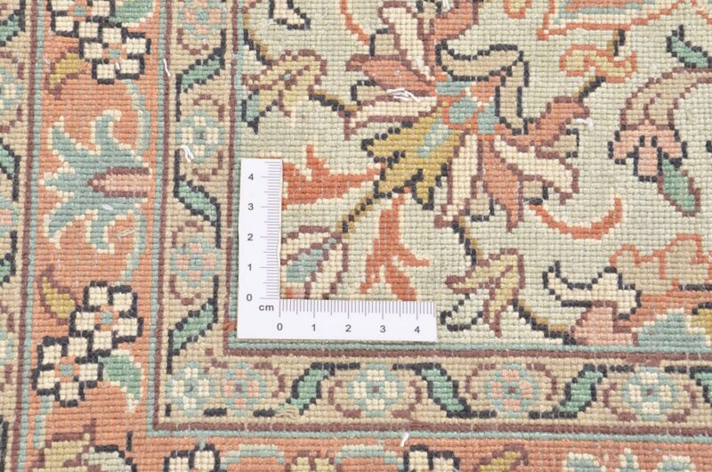 Kashmir Oriental Rug 212 × 307 cm, Silk, hand-knotted — view 4