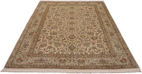 Kashmir Oriental Rug 219 × 314 cm, Silk, hand-knotted — view 2