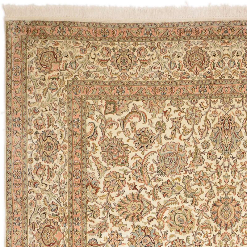 Kashmir Oriental Rug 219 × 314 cm, Silk, hand-knotted — view 5