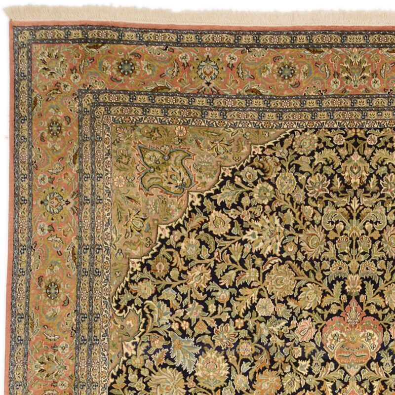 Kashmir Oriental Rug 223 × 320 cm, Silk, hand-knotted — view 5