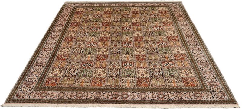 Kashmir Oriental Rug 246 × 333 cm, Silk, hand-knotted — view 2