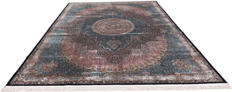 Kashmir Oriental Rug 300 × 400 cm, Silk, hand-knotted — view 2 Kashmir Oriental Rug 300 × 400 cm, Silk, hand-knotted — view 2