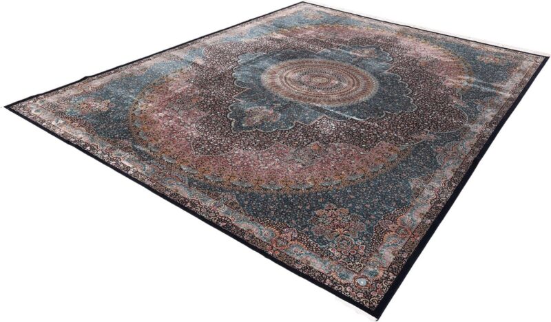Kashmir Oriental Rug 300 × 400 cm, Silk, hand-knotted — view 3 Kashmir Oriental Rug 300 × 400 cm, Silk, hand-knotted — view 3