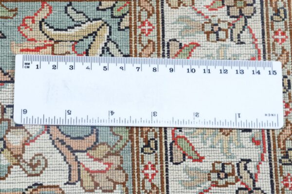 Kashmir Oriental Rug 79 × 215 cm, Silk, hand-knotted — view 10 Kashmir Oriental Rug 79 × 215 cm, Silk, hand-knotted — view 10