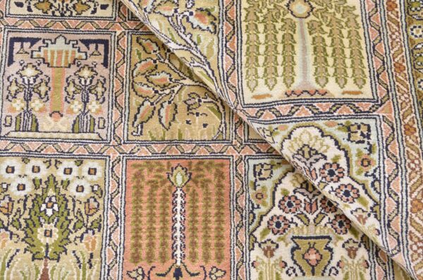 Kashmir Oriental Rug 185 × 282 cm, Silk, hand-knotted — view 4