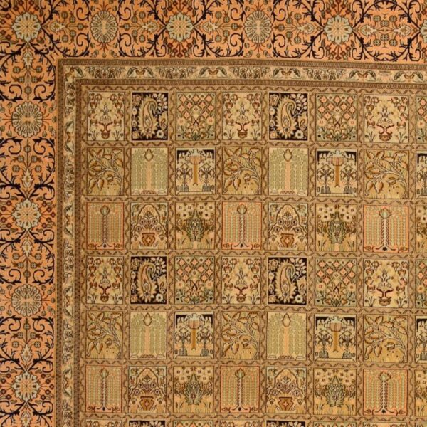Kashmir Oriental Rug 243 × 333 cm, Silk, hand-knotted — view 4