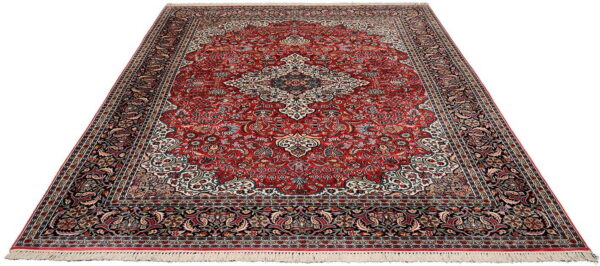 Kashmir Oriental Rug 271 × 365 cm, Silk, hand-knotted — view 2