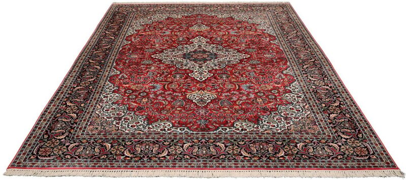 Kashmir Oriental Rug 271 × 365 cm, Silk, hand-knotted — view 2
