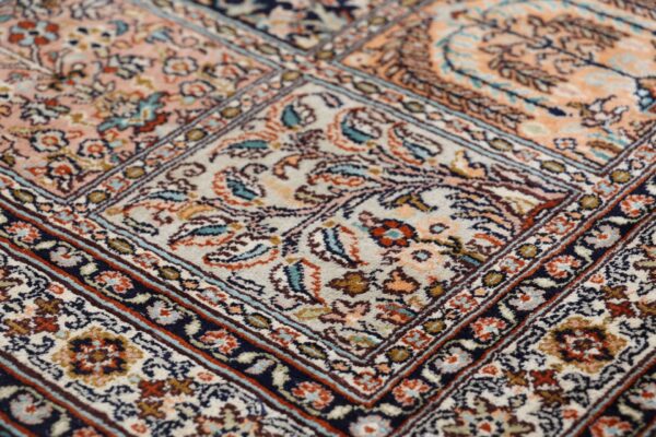 Kashmir Oriental Rug 82 × 207 cm, Silk, hand-knotted — view 5