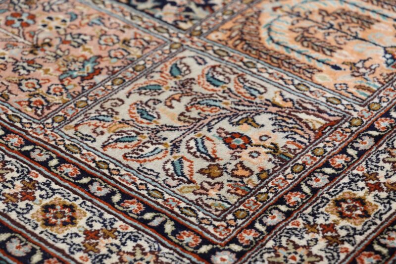 Kashmir Oriental Rug 82 × 207 cm, Silk, hand-knotted — view 5