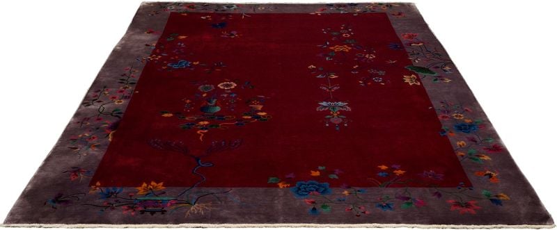 Peking Oriental Rug 270 × 348 cm, Wool, hand-knotted, antique — view 2