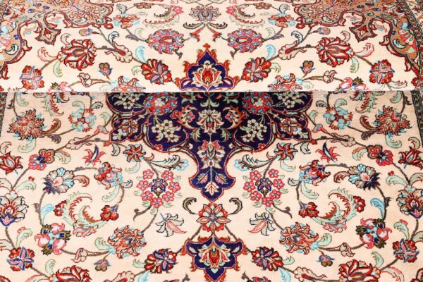 Qom Persian Rug 108 × 158 cm, Silk, hand-knotted — view 8