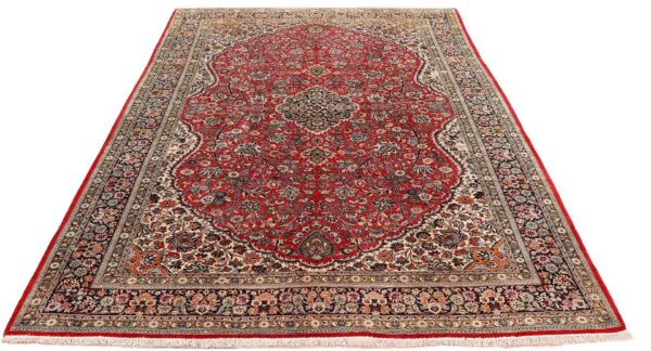 Qom Persian Rug 210 × 337 cm, Silk, hand-knotted — view 2
