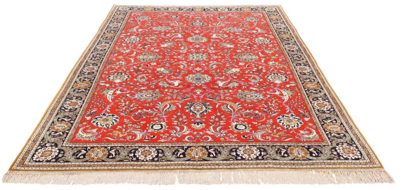Qom Persian Rug 251 × 340 cm, Wool and Silk, hand-knotted — view 4