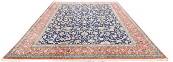 Qom Persian Rug 345 × 447 cm, Wool and Silk, hand-knotted — view 4