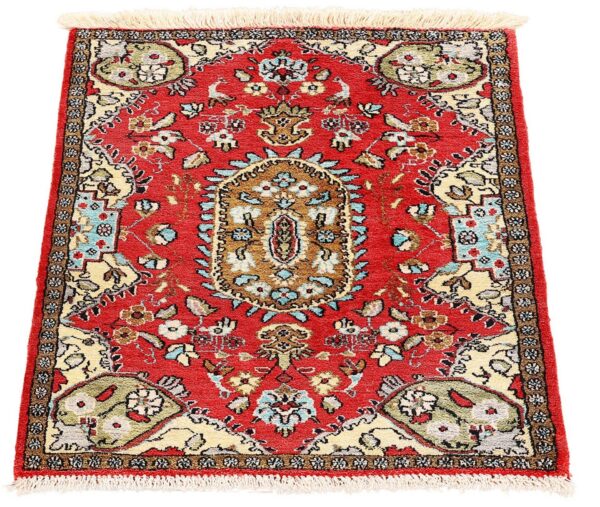 Qom Persian Rug 56 × 75 cm, Silk, hand-knotted, exclusive — view 2