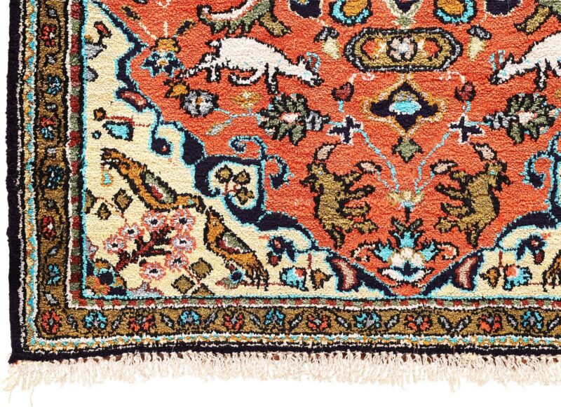 Qom Persian Rug 58 × 78 cm, Silk, hand-knotted, exclusive — view 5