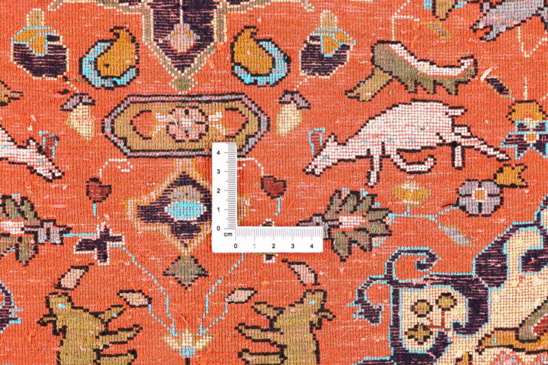 Qom Persian Rug 58 × 78 cm, Silk, hand-knotted, exclusive — view 7