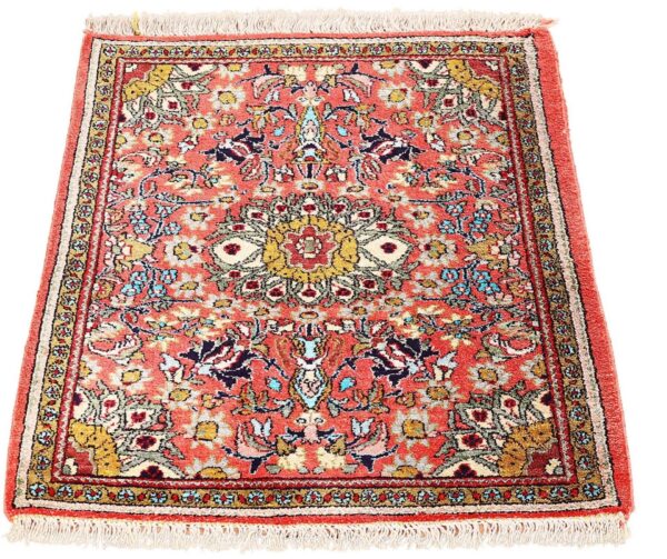 Qom Persian Rug 60 × 77 cm, Silk, hand-knotted, exclusive — view 2