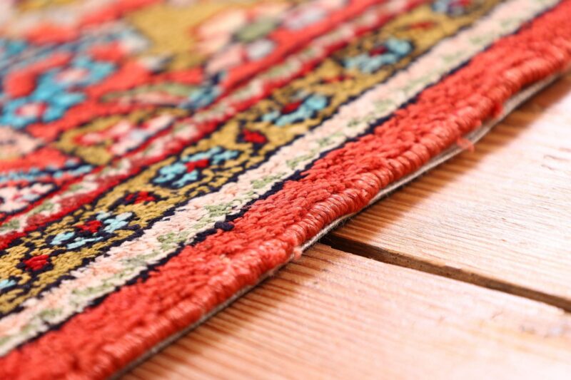 Qom Persian Rug 60 × 77 cm, Silk, hand-knotted, exclusive — view 6