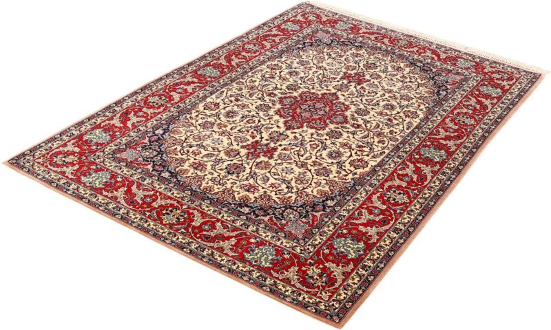 Isfahan Persian Rug 148 × 224 cm, Wool, hand-knotted — view 3