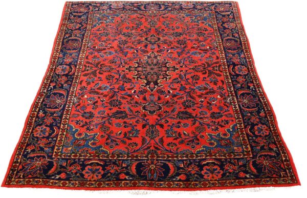 Kashan Persian Rug 135 × 200 cm, Wool, hand-knotted — view 2