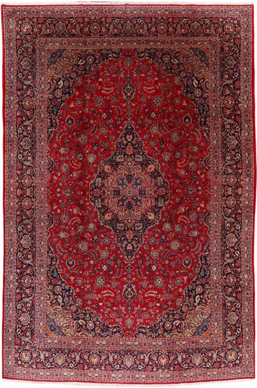 Kashan Persian Rug 307 × 465 cm, Wool, hand-knotted