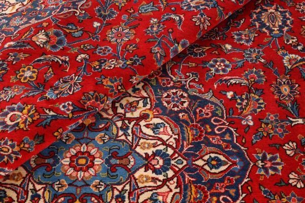 Kashan Persian Rug 308 × 396 cm, Wool, hand-knotted, robust — view 8 Kashan Persian Rug 308 × 396 cm, Wool, hand-knotted, robust — view 8