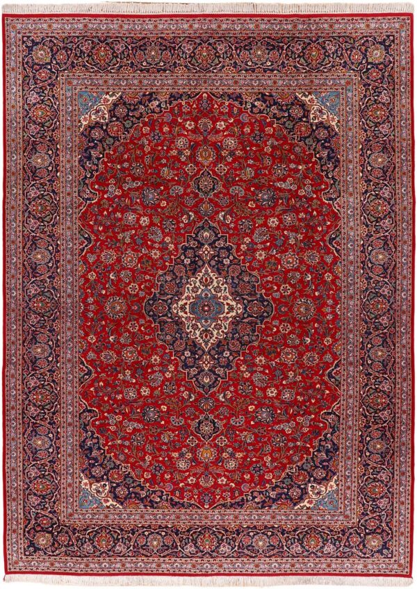 Kashan Persian Rug 312 × 428 cm, Wool, hand-knotted