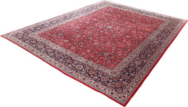 Kerman Persian Rug 306 × 403 cm, Wool, hand-knotted, floral — view 3