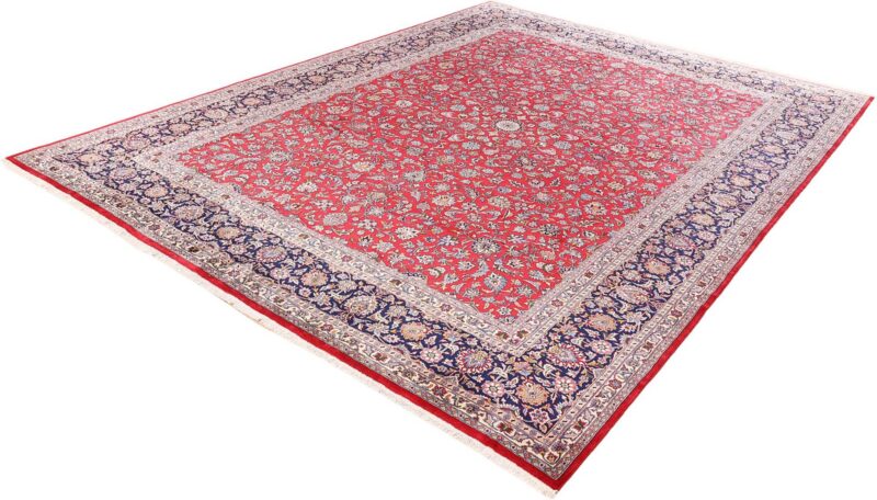 Kerman Persian Rug 306 × 403 cm, Wool, hand-knotted, floral — view 5