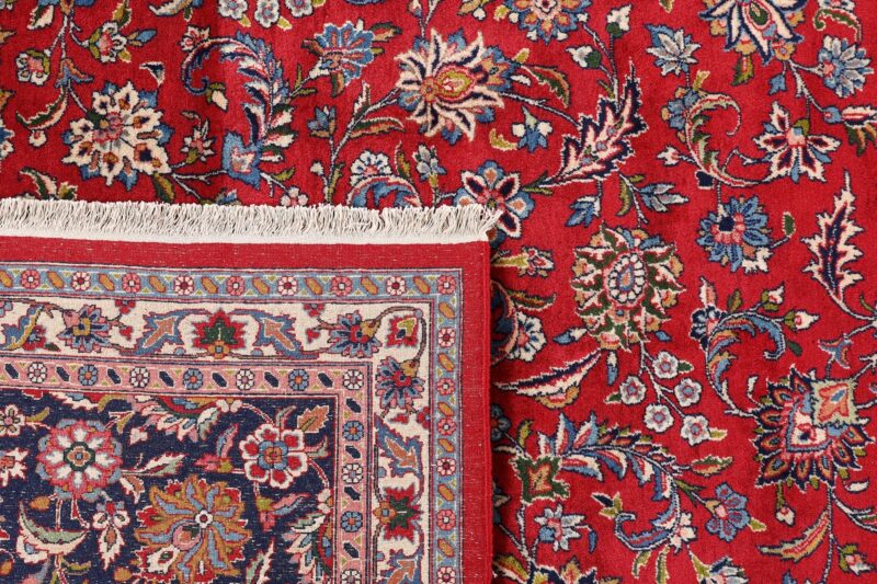 Kerman Persian Rug 306 × 403 cm, Wool, hand-knotted, floral — view 7