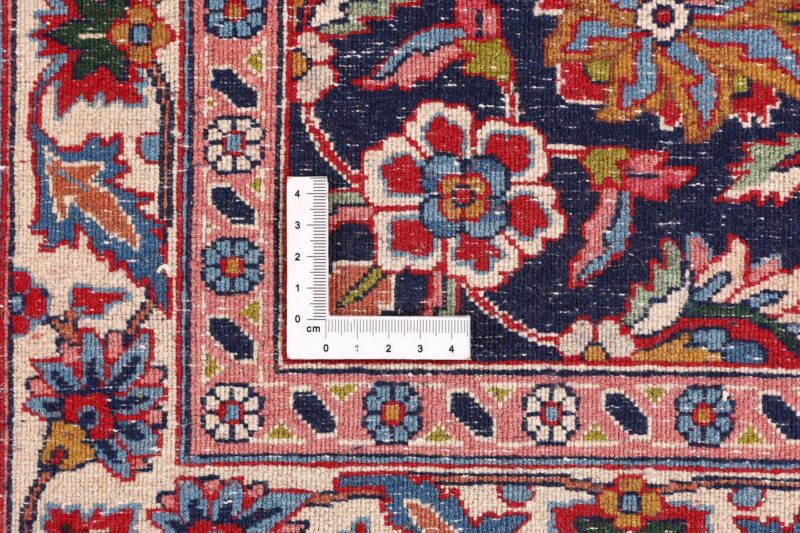 Kerman Persian Rug 306 × 403 cm, Wool, hand-knotted, floral — view 9