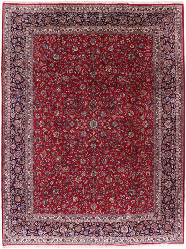 Kerman Persian Rug 306 × 403 cm, Wool, hand-knotted, floral