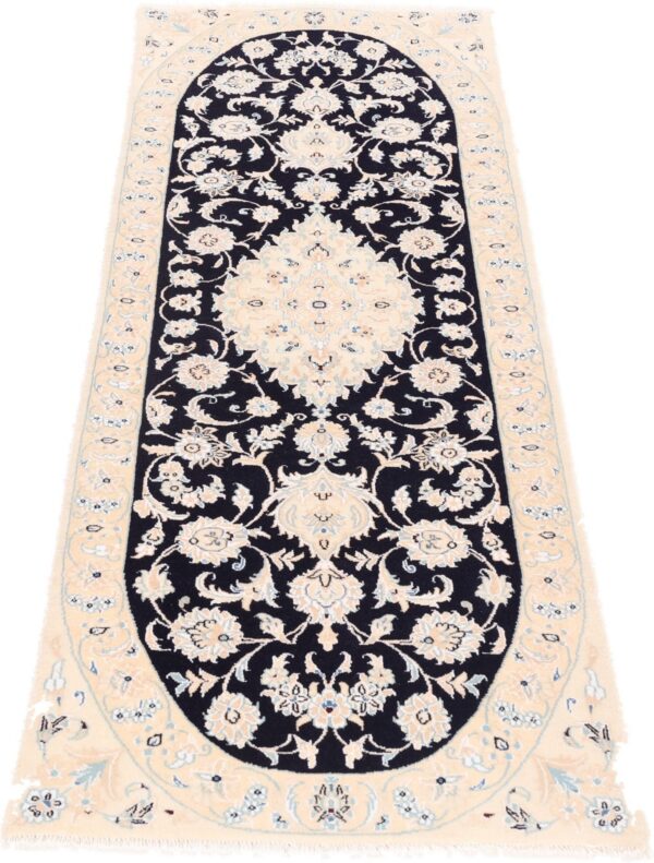 Nain Persian Rug 73 × 202 cm, Wool, hand-knotted, exclusive — view 2