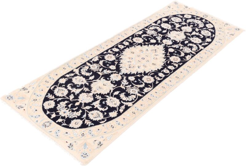 Nain Persian Rug 73 × 202 cm, Wool, hand-knotted, exclusive — view 4